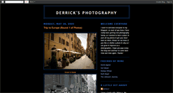 Desktop Screenshot of derricksphotography.blogspot.com