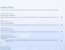 Tablet Screenshot of jishnusdiary.blogspot.com