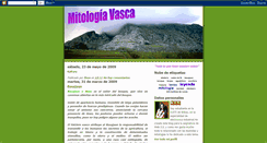 Desktop Screenshot of mitologiavasca-itsas.blogspot.com