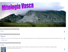 Tablet Screenshot of mitologiavasca-itsas.blogspot.com