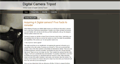 Desktop Screenshot of digitalcamera-tripod.blogspot.com