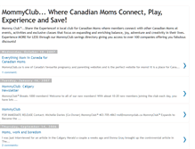 Tablet Screenshot of mommyclub.blogspot.com