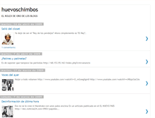 Tablet Screenshot of huevoschimbos.blogspot.com