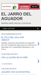 Mobile Screenshot of eljarrodelaguador.blogspot.com
