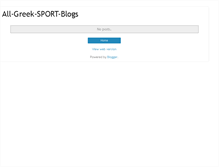 Tablet Screenshot of all-greek-sport-blogs.blogspot.com