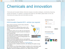 Tablet Screenshot of chemicals-and-innovation.blogspot.com