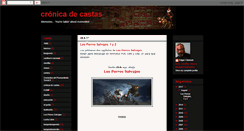 Desktop Screenshot of cronicadecastas.blogspot.com