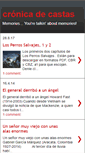 Mobile Screenshot of cronicadecastas.blogspot.com