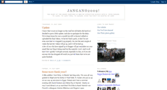 Desktop Screenshot of jangano2009.blogspot.com