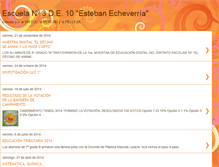 Tablet Screenshot of escuela3de10.blogspot.com