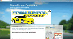 Desktop Screenshot of fitnesselements.blogspot.com