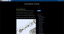 Desktop Screenshot of motorbike-forum.blogspot.com