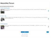 Tablet Screenshot of motorbike-forum.blogspot.com