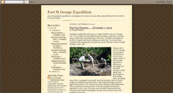 Desktop Screenshot of ftstgeorgeexpedition.blogspot.com