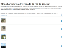 Tablet Screenshot of diversidadeculturalriodejaneiro.blogspot.com