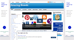 Desktop Screenshot of amazingbrandz.blogspot.com