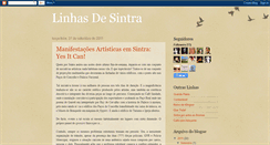 Desktop Screenshot of linhasdesintra.blogspot.com