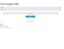 Tablet Screenshot of couponcodesdiscount.blogspot.com
