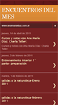 Mobile Screenshot of encuentrosdelmes.blogspot.com