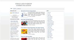 Desktop Screenshot of childandparentcommunication.blogspot.com