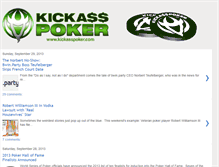 Tablet Screenshot of kickasspoker.blogspot.com