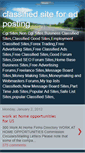 Mobile Screenshot of classifiedadposting.blogspot.com