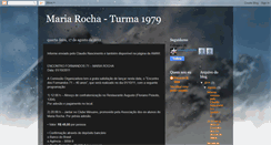 Desktop Screenshot of mariarocha-turma1979.blogspot.com