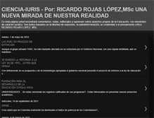 Tablet Screenshot of cienciaiuris.blogspot.com