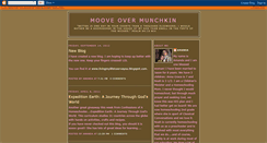 Desktop Screenshot of mooveovermunchkin.blogspot.com