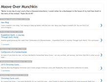 Tablet Screenshot of mooveovermunchkin.blogspot.com