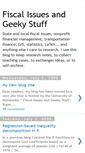 Mobile Screenshot of fiscalissues.blogspot.com