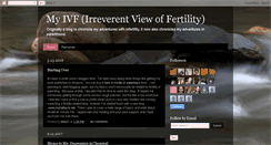 Desktop Screenshot of irreverentviewoffertility.blogspot.com