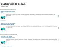 Tablet Screenshot of hidayahaida.blogspot.com