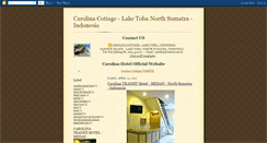 Desktop Screenshot of carolinacottagelaketoba.blogspot.com
