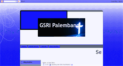 Desktop Screenshot of gsriopipalembang.blogspot.com