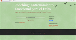 Desktop Screenshot of entrenamientoemocionalparaelexito.blogspot.com