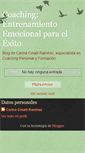Mobile Screenshot of entrenamientoemocionalparaelexito.blogspot.com