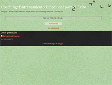 Tablet Screenshot of entrenamientoemocionalparaelexito.blogspot.com