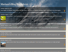 Tablet Screenshot of mariam-english110.blogspot.com