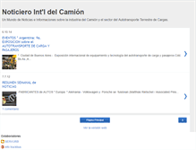 Tablet Screenshot of camionews.blogspot.com