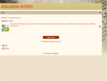 Tablet Screenshot of jogando-junto.blogspot.com