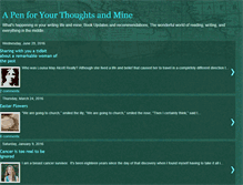 Tablet Screenshot of apenforyourthoughts.blogspot.com