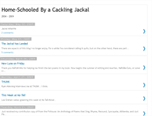 Tablet Screenshot of cacklingjackal.blogspot.com