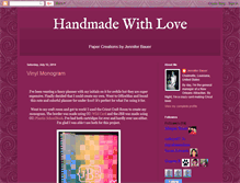 Tablet Screenshot of handmadewithlovebyjb.blogspot.com