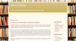 Desktop Screenshot of mintocircle.blogspot.com