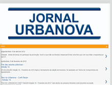 Tablet Screenshot of jornalurbanova.blogspot.com