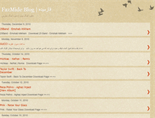 Tablet Screenshot of fazmide-persian-music-download.blogspot.com