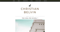 Desktop Screenshot of christianbelvin.blogspot.com