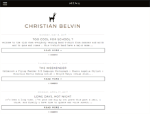 Tablet Screenshot of christianbelvin.blogspot.com