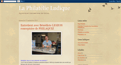 Desktop Screenshot of philatelieludique.blogspot.com